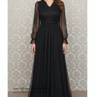 پیراهن مجلسی مشکی