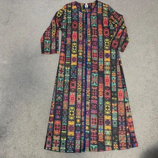 مانتوی تابستونی رنگارنگ