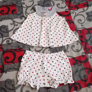 ست پیراهن شورتک دخترانه