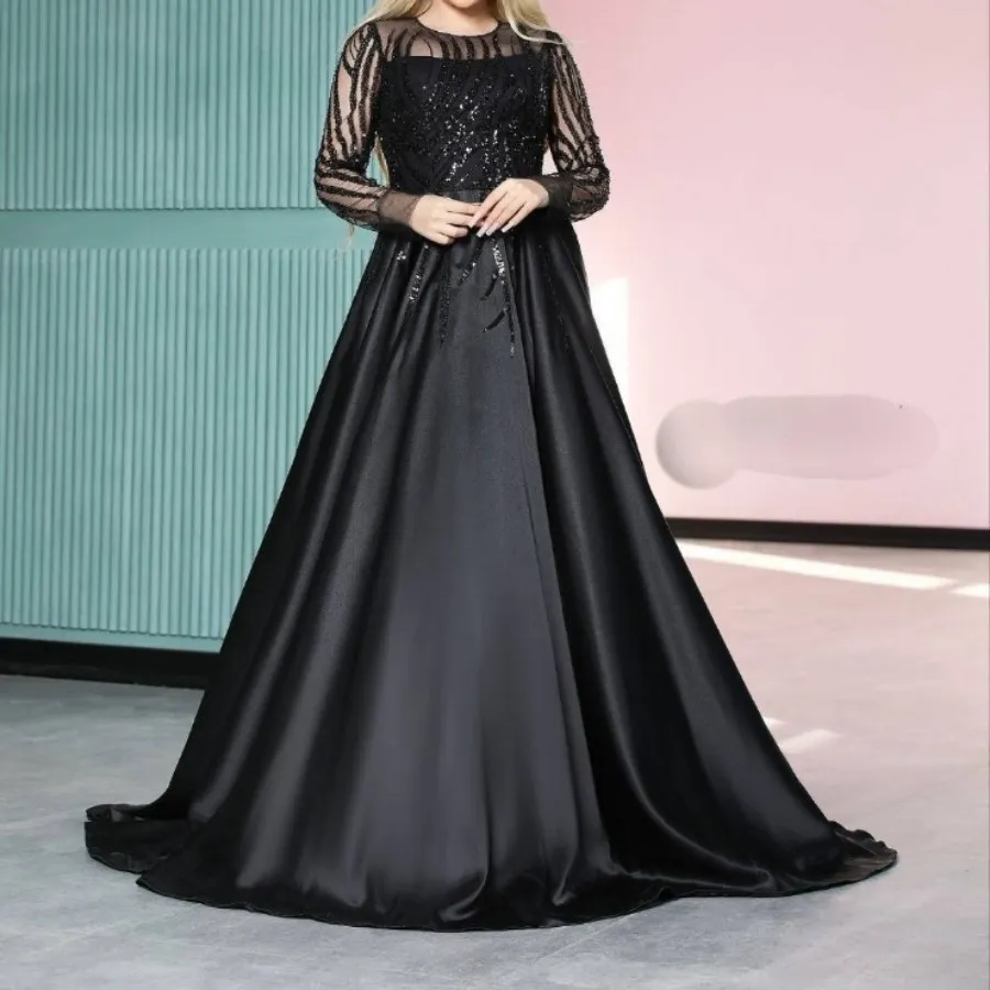 پیراهن مجلسی مشکی