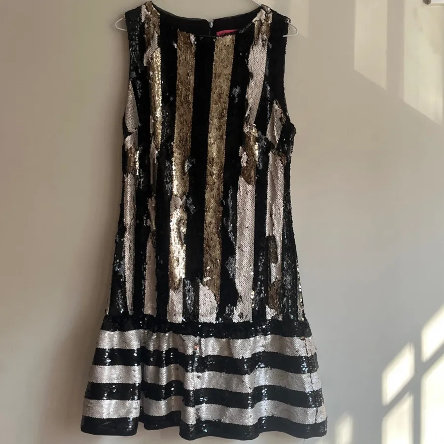 پیراهن مجلسی پولکی