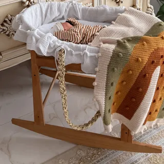 گهواره چوبی راش