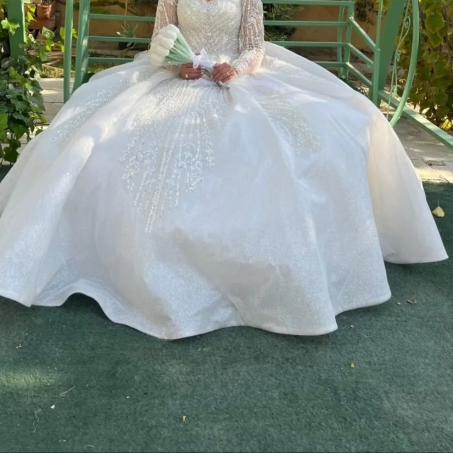 لباس عروس عربی.کار شده