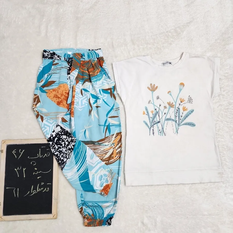 تیشرت و شلوار تابستانه