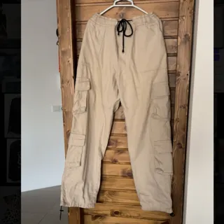 شلوار کتان کارگو‌