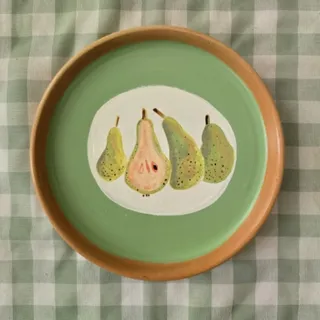 سینی نقاشی شده هنری