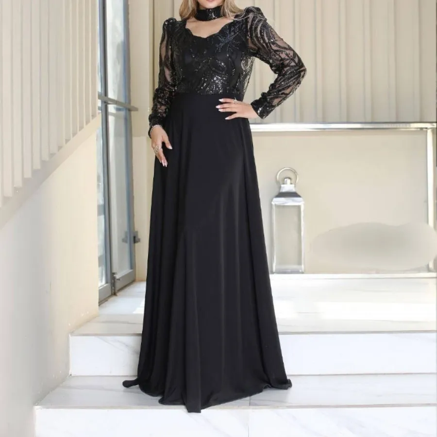 پیراهن مجلسی مشکی