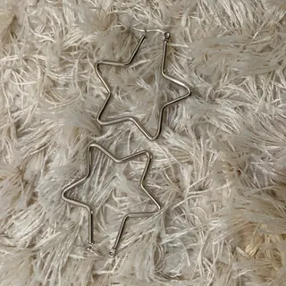 گوشواره بزرگ ستاره ای