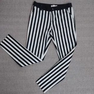 شلوار کتان طرحدار