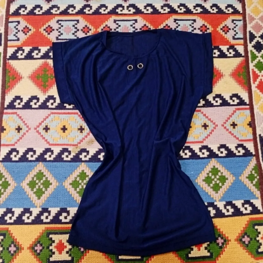 تاپ آستین دار یقه گرد