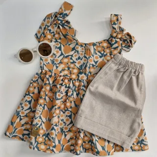 ست لینن دخترانه