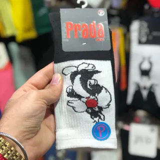 جوراب طرح دار