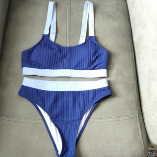 مایو دو تیکه کاپ دار