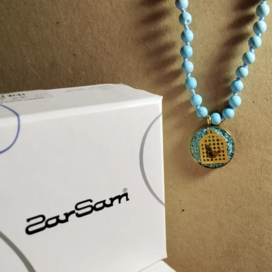 گردنبند مرغ امین زرسام