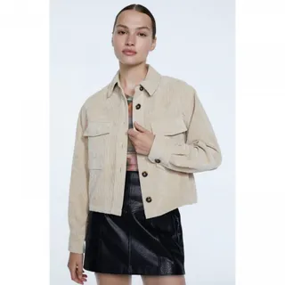 کت کوتاه مخملstradivarius