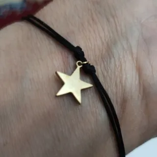 دستبندستاره استیل کپی طلا