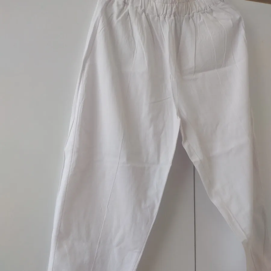 شلوار کتان نخ واداتی