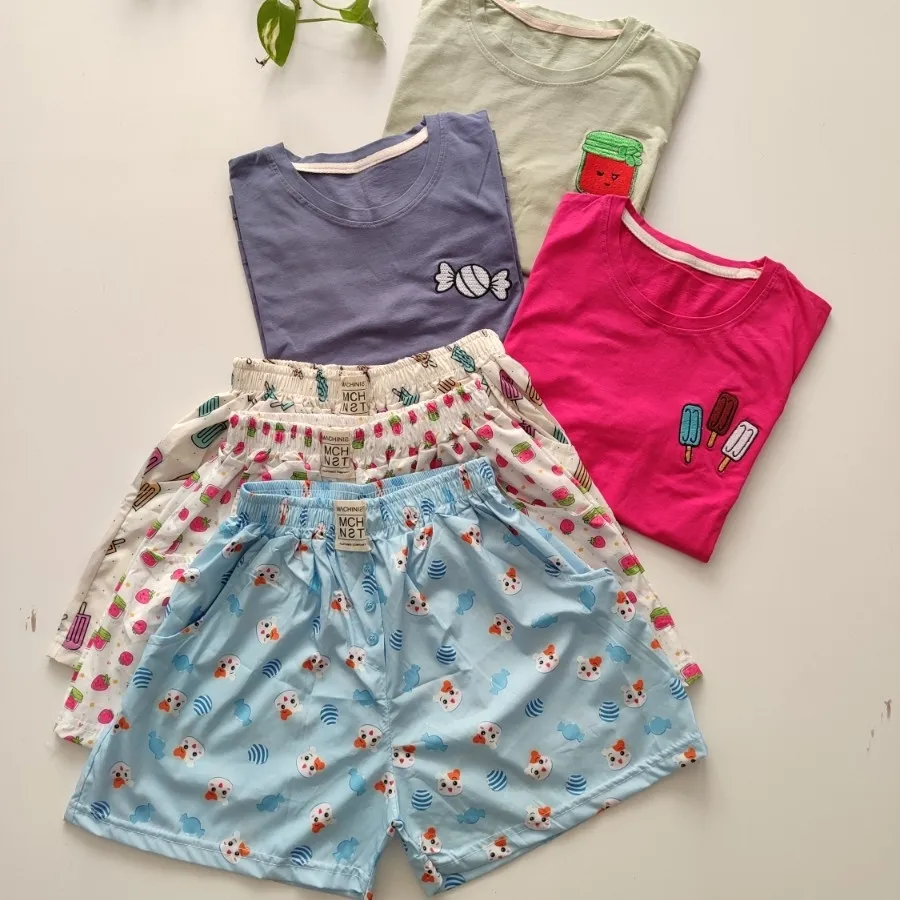 تیشرت شورتک پینترستی