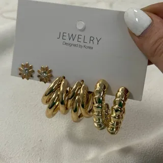 پک گوشواره طلایی شماره 2