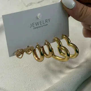 پک گوشواره طلایی شماره 1