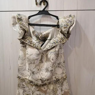 لباس مجلسی طرحدار سنگدوزی