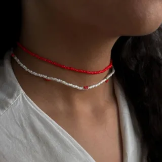 گردنبند دو لاین شماره 2