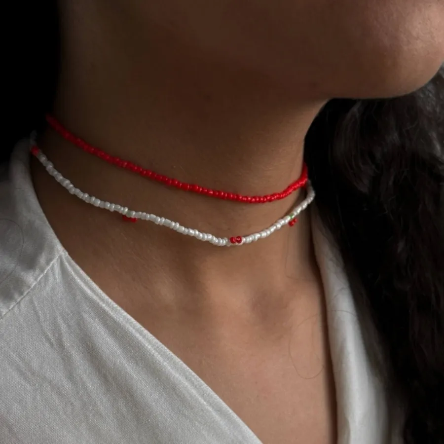 گردنبند دو لاین شماره 2