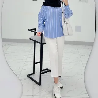 شلوار مام سفید