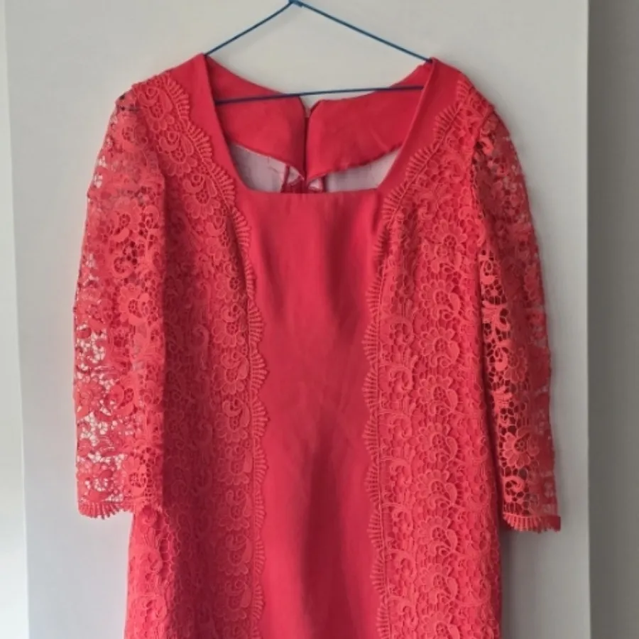 پیراهن مجلسی هلویی رنگ