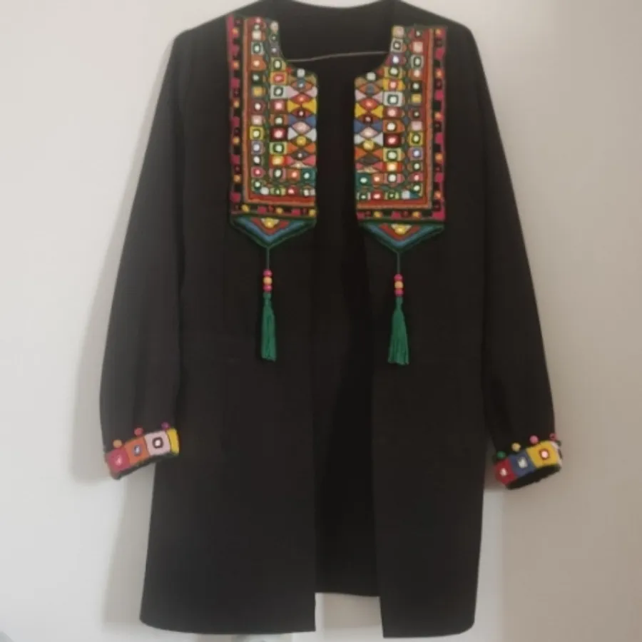 مانتو سوزن دوزی