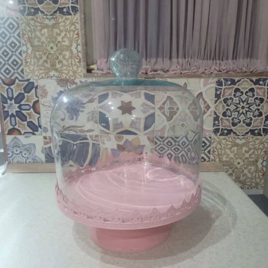 ظرف کیک پایه دار