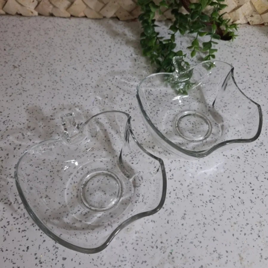 ظرف شیشه ای سیب