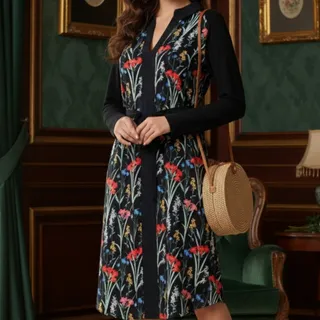 پیراهن فلورال