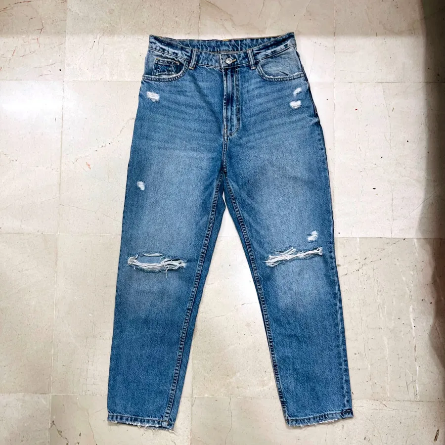 شلوار جین زاپدار