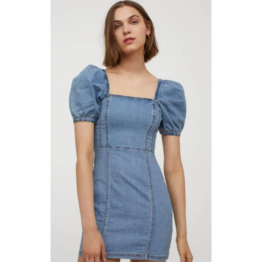 پیراهن جین h&m