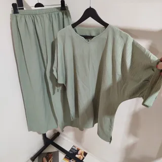 ست بلوز و شلوار  بگ