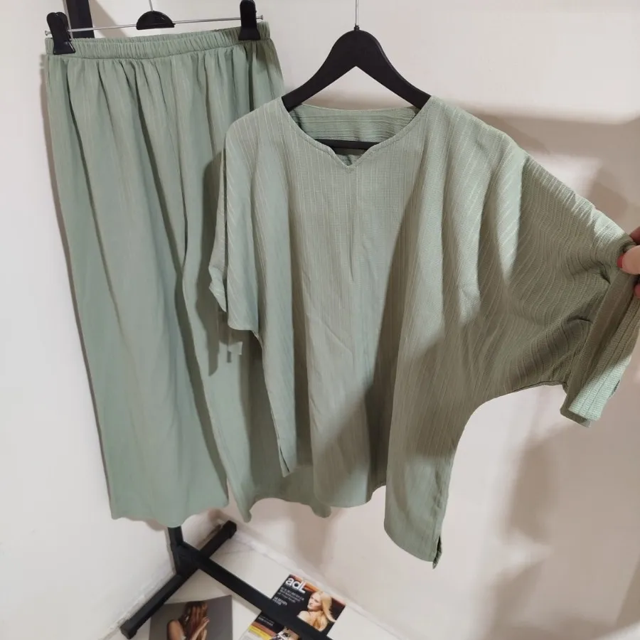 ست بلوز و شلوار  بگ