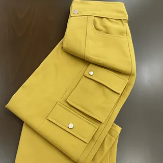 شلوار کارگو کتان