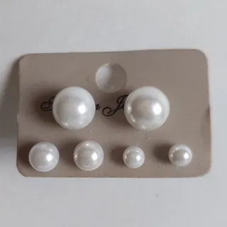 گوشواره های مروارید h&m