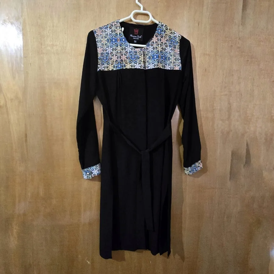 مانتو مشکی بلند