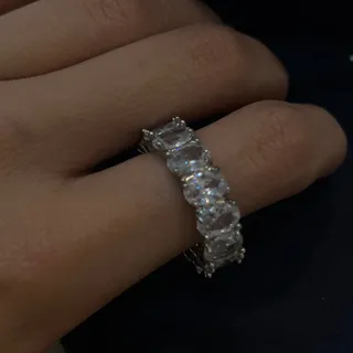 انگشتر الماسی تنیسی