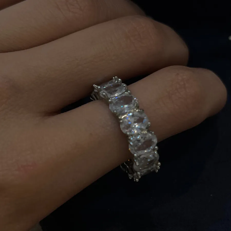 انگشتر الماسی تنیسی