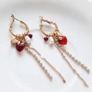 گوشواره وارداتی چارم دار