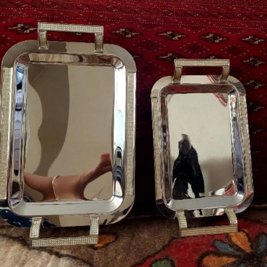 سینی استیل جفت