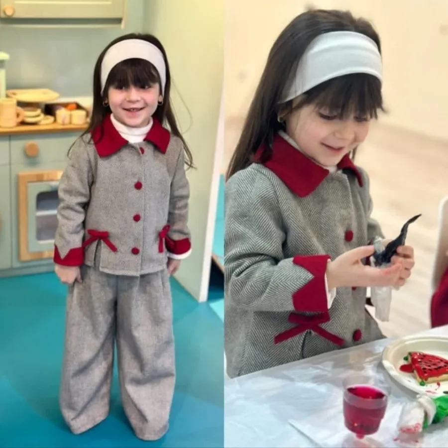 کت وشلوار دخترانه