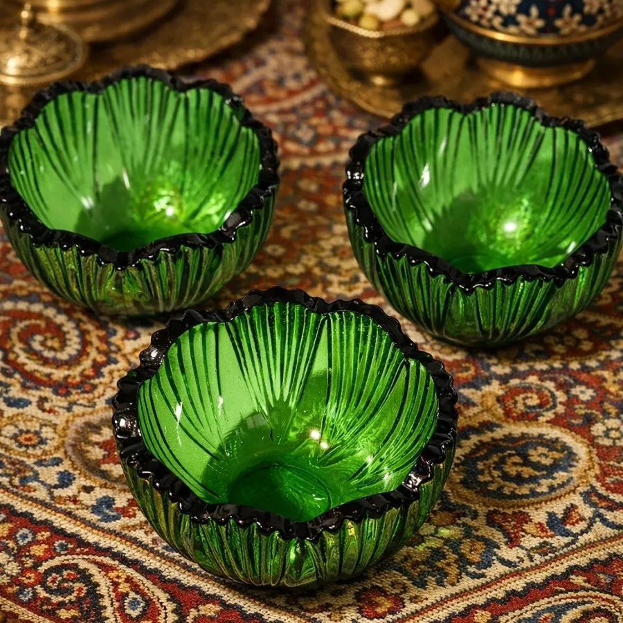 6عدد پیاله کوچک سبز