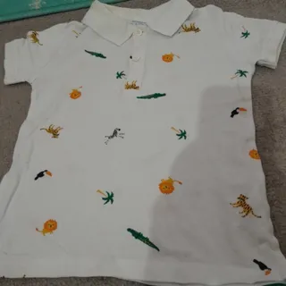 تیشرت سفید پسرونه