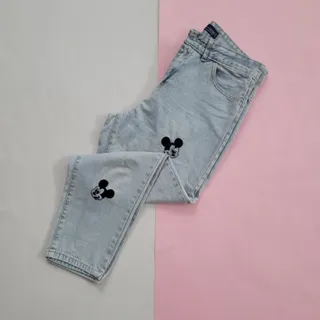 شلوار جین مام فیت