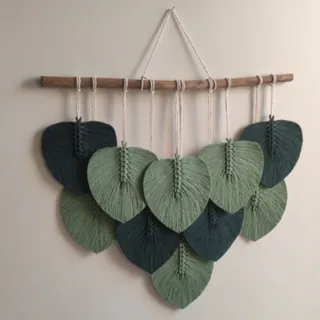 دیوارکوب مکرومه?