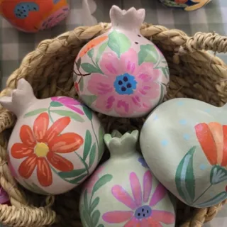 انار های دکوراتیو نقاشی